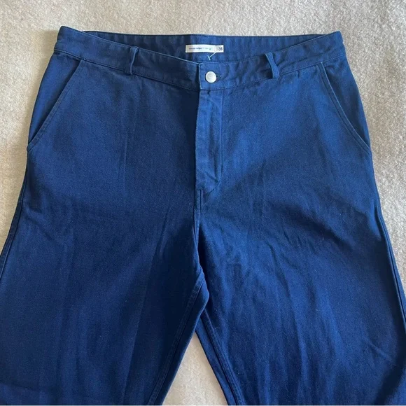 Industry of All Nations Indigo 100% Organic Chinos - Picture 5 of 7